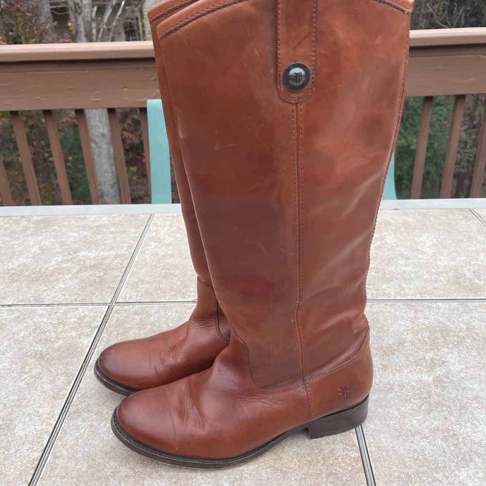 Frye Melissa leather boots - Picture 4 of 12